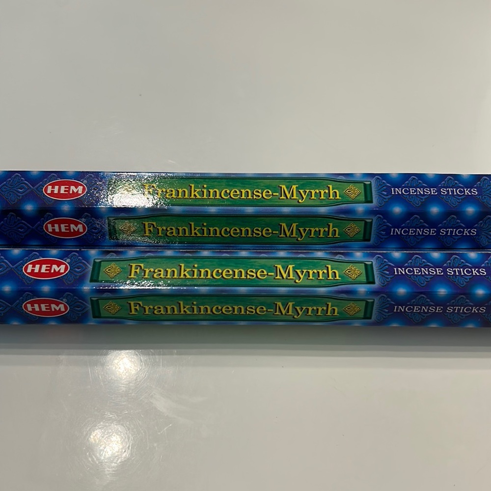 Frankincense-Myrrh Incense Perfect For Your Spiritual Alter